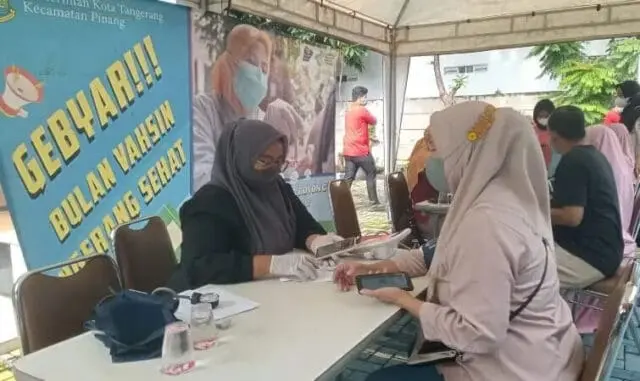 Jadi Aturan Mudik Lebaran, Vaksinasi di Puskesmas Kunciran Baru Meningkat Jadi Aturan Mudik Lebaran, Vaksinasi di Puskesmas Kunciran Baru Meningkat