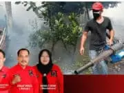 Perangi Penyakit DBD, PAC PDIP Kecamatan Panongan Gelar Pogging di Kampung Sawangan Kegiatan Pogging.