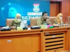 Diskominfo Kabupaten Tangerang Bentuk tim Computer Security Incident Response Team Rapat Koordinasi Teknologi Informasi dan Komunikasi dalam rangka pelaksanaan keamanan informasi pemerintahan daerah Kabupaten/Kota berbasis elektronik dan nonelektronik.