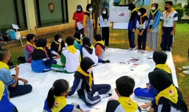 Humanity In Ramadan, PMI Kota Tangerang Latih PMR Humanity In Ramadan, PMI Kota Tangerang Latih PMR