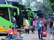 H-6 Mudik Melalui Terminal Poris Plawad Kota Tangerang Capai Ribuan Penumpang