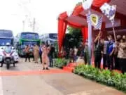 Mudik Gratis, Ribuan Peserta Dilepas dari Kota Tangerang Mudik Gratis, Ribuan Peserta Dilepas dari Kota Tangerang