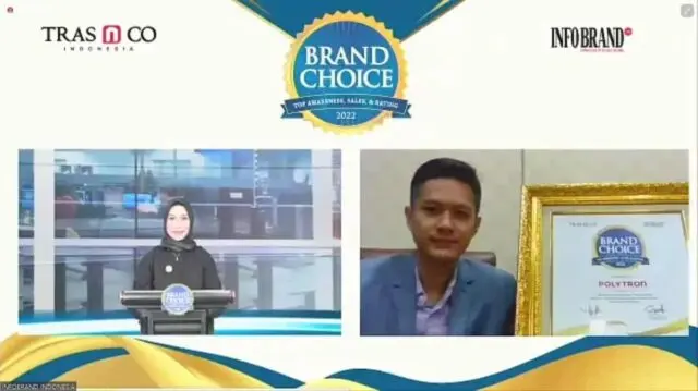 Kulkas POLYTRON Raih Penghargaan Brand Choice Award 2022 Kulkas POLYTRON Raih Penghargaan Brand Choice Award 2022