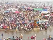 Kondisi Pantai Bagedur yang tidak tertata dengan baik, pada Sabtu (07/05/2022).