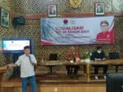 Sosialisasikan Tentang UMKM, Ananta Wahana Sebut UMKM itu Jadi Katup Pengaman Perekonomian Nasional saat Krisis Anggota DPR RI Ananta Wahana saat memaparkan Sosialisasi Undang Undang (UU) Nomor 20 Tahun 2008 tentang UMKM.