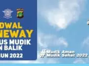 Mulai dari GT Palimanan, Rekayasa One Way Arus Balik Mudik 2022 Berlaku Hari ini