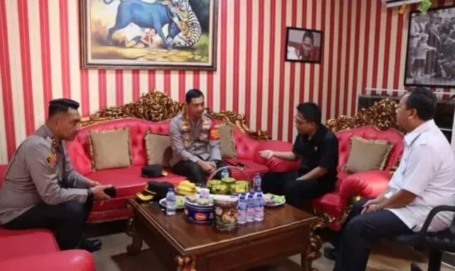 Awali Pimpin Polrestro Tangerang Kota, Kapolres Sambangi Forkopimda Awali Pimpin Polrestro Tangerang Kota, Kapolres Sambangi Forkopimda