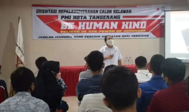 Orientasi Kepalangmerahan Calon Relawan PMI Kota Tangerang Bentuk Jiwa Sosial Orientasi Kepalangmerahan Calon Relawan PMI Kota Tangerang Bentuk Jiwa Sosial