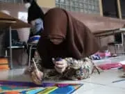 Seni Kaligrafi di Arena MTQ Kota Tangerang ke-21 Seni Kaligrafi di Arena MTQ Kota Tangerang ke-21