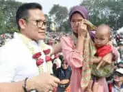 Gus Muhaimin Disambut Antusias Warga Tangerang, Rano Alfath Sebut Ketum PKB Tokoh Bangsa Calon Presiden 2024 Gus Muhaimin saat bersama warga Tangerang.