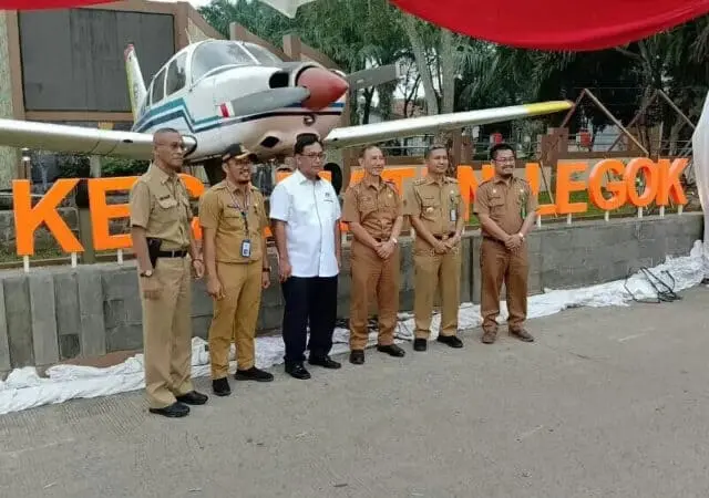 Peresmian wisata edukasi Dirgantara di Kecamatan Legok.