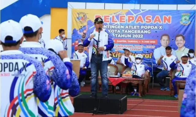 Wali Kota Tangerang Targetkan Juara Umum Popda X Provinsi Banten Wali Kota Tangerang Targetkan Juara Umum Popda X Provinsi Banten