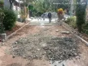 Proyek Pekerjaan Paving Block di RW 31 Perumahan Dhasana Indah Diduga Lemah Pengawasan