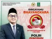 Rano Alfath Apresiasi Kinerja Polri di HUT ke-76 Bhayangkara, Begini Catatannya Anggota Komisi III DPR-RI Moh. Rano Alfath mengucapkan selamat dan menyatakan apresiasinya pada peringatan HUT Ke-76 Bhayangkara.