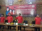 Djarot Saiful Hidayat, Dewan Pimpinan Pusat (DPP) PDI Perjuangan saat membuka pendidikan kader Pratama PDIP Tangerang.