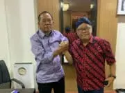 Ananta Wahana Dapat Dukungan Tokoh Banten Jadi Calon DPD RI, Dari Mulai JB Hingga Ulama di Pandeglang Ananta Wahana bersama tokoh Banten H Mulyadi Jayabaya.