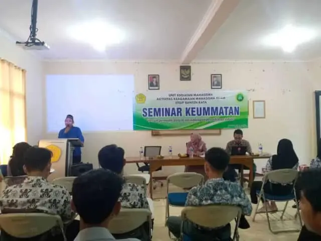 AKMI STISIP Banten Raya Peduli Peran Pemuda, Adakan Seminar Keumatan 