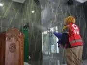 Pasca Banjir, PMI Kota Tangerang Disinfektan Cairan Eco Enzim Pasca Banjir, PMI Kota Tangerang Disinfektan Cairan Eco Enzim