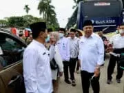 Wali Kota Sambut Kepulangan Jemaah Haji Kota Tangerang Selatan