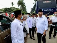 Wali Kota Sambut Kepulangan Jemaah Haji Kota Tangerang Selatan