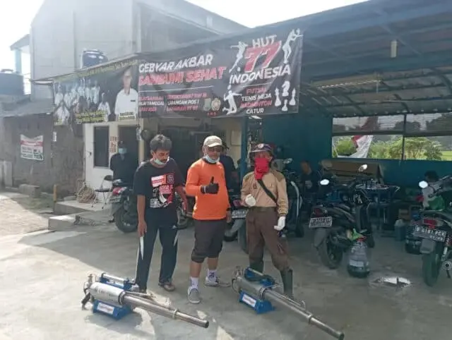 Respon Cepat Permintaan Warga, PKS Curug Gelar Fogging Respon Cepat Permintaan Warga, PKS Curug Gelar Fogging