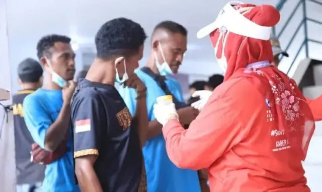 Sasar Pasar Induk Tanah Tinggi, Pemkot Tangerang Skrining TB Paru Sasar Pasar Induk Tanah Tinggi, Pemkot Tangerang Skrining TB Paru