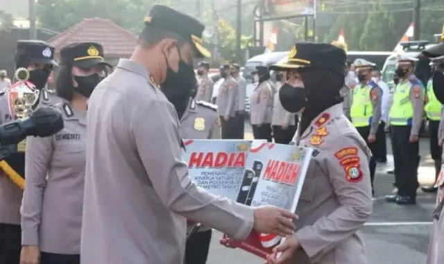 Kinerja Jajaran, Kapolres Metro Tangerang Kota Berikan Reward dan Punishment Kinerja Jajaran, Kapolres Metro Tangerang Kota Berikan Reward dan Punishment
