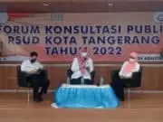 Diskusi, RSUD Kota Tangerang Targetkan Indeks Kepuasan Publik 100 Persen Diskusi, RSUD Kota Tangerang Targetkan Indeks Kepuasan Publik 100 Persen