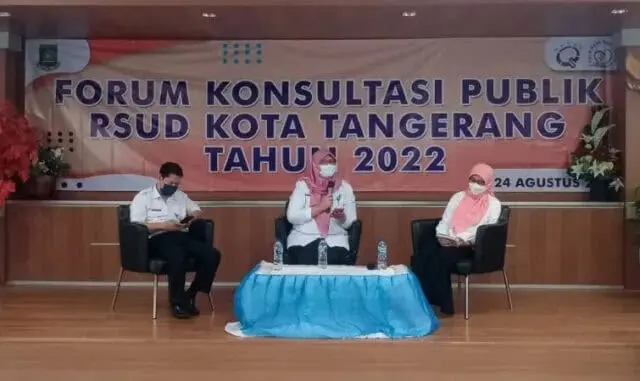 Diskusi, RSUD Kota Tangerang Targetkan Indeks Kepuasan Publik 100 Persen Diskusi, RSUD Kota Tangerang Targetkan Indeks Kepuasan Publik 100 Persen