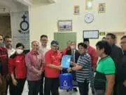 Soal Penolakan Gereja, Ananta Wahana : Ibu Megawati dan Sekjen PDIP Sebut Wali Kota Cilegon Langgar Prinsip Ideologi Pancasila Anggota DPR RI Fraksi PDIP Dapil Banten, Ananta Wahana dan jajaran pengurus DPD PDIP Banten saat melakukan pertemuan dengan Pengurus dan Panitia Pembangunan Gereja HKBP Maranatha di Istana Cilegon.