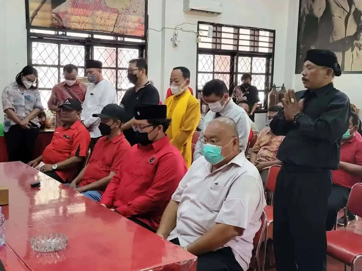 Abraham Garuda Laksono saat mendaftar sebagai calon anggota legislatif (Caleg) DPRD Provinsi Banten di DPC PDI Perjuangan Kabupaten Tangerang.