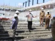 Nah Loh! Sidak Pembangunan Venue Porprov Banten, Arief Marahi Pemborong Nah Loh! Sidak Pembangunan Venue Porprov Banten, Arief Marahi Pemborong