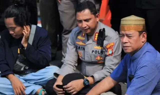 Unjuk Rasa Mahasiswa di Kota Tangerang