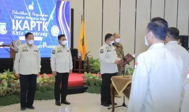 Kukuhkan Dewan Pengurus Kota IKAPTK, Simak Pesan Wali Kota Tangerang Kukuhkan Dewan Pengurus Kota IKAPTK, Simak Pesan Wali Kota Tangerang