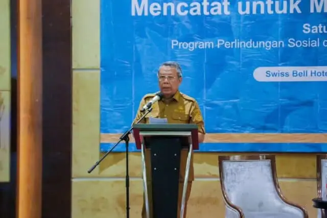 Buka Rakorda Pendataan Awal Regsosek, Benyamin : Basis Data Penting Agar Program Tepat Sasaran