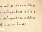 Lirik Lagu Reckless – Madison Beer dan Terjemahannya Lirik Lagu Reckless - Madison Beer dan Terjemahannya