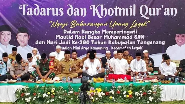 Ribuan Warga Kecamatan Legok Antusias Mengikuti Kegiatan Tadarus dan Khotmil Qur'an Ribuan Warga Kecamatan Legok Antusias Mengikuti Kegiatan Tadarus dan Khotmil Qur'an
