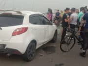 Ngantuk, Enam Pesepeda Diseruduk Sedan di PIK 2 Jakarta-Banten Alami Luka-Luka Ngantuk, Enam Pesepeda Diseruduk Sedan di PIK 2 Jakarta-Banten Alami Luka-Luka