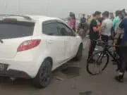 Ngantuk, Enam Pesepeda Diseruduk Sedan di PIK 2 Jakarta-Banten Alami Luka-Luka Ngantuk, Enam Pesepeda Diseruduk Sedan di PIK 2 Jakarta-Banten Alami Luka-Luka