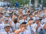 Deklarasi Pelajar Kota Tangerang: Kekerasan No, Prestasi Yes! Deklarasi Pelajar Kota Tangerang: Kekerasan No, Prestasi Yes!