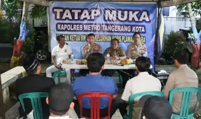Sambang RT-RW, Simak Pesan Kapolres Metro Tangerang Kota Sambang RT-RW, Simak Pesan Kapolres Metro Tangerang Kota