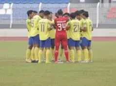 Foto Sepak Bola Porprov Banten 2022, Kota Tangerang - Kota Serang