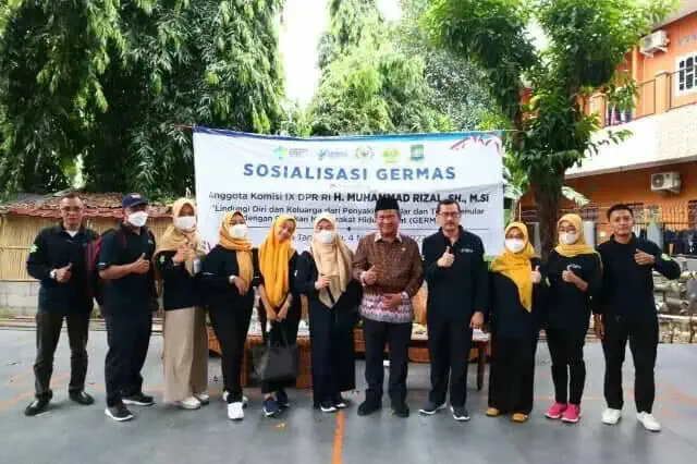 Muhammad Rizal DPR RI Sosialisasi Germas di Kota Tangerang Muhammad Rizal DPR RI Sosialisasi Germas di Kota Tangerang
