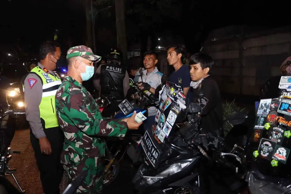 Bermotor, Kapolres Sasar Lokasi Rawan Tindak Kejahatan di Tangerang
