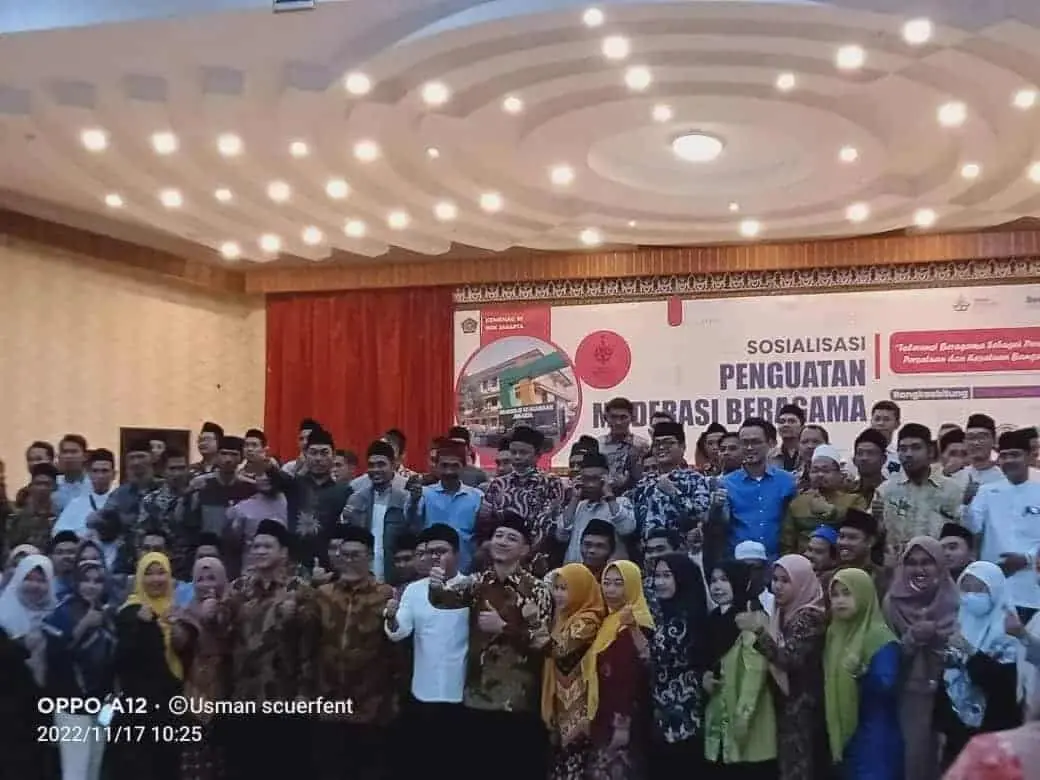 Kemenag RI Gelar Sosialisasi Penguatan Moderasi Beragama, Moch Hasbi Asyidiki Jayabaya: Kerukunan Antar Beragama Perekat Persatuan