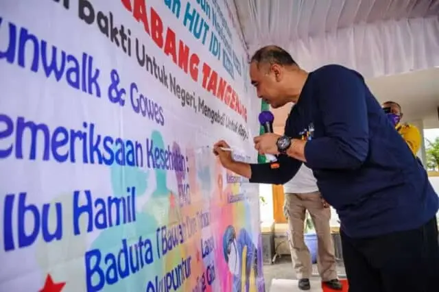 Bupati Zaki Buka Baksos IDI di Ketapang Urban Aquaculture Mauk Bupati Zaki Buka Baksos IDI di Ketapang Urban Aquaculture Mauk