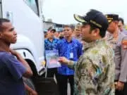 Tegas! Giliran Walikota -Kapolres Kompak Pantau Pengawasan Jam Operasional Truk