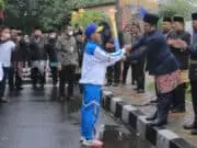 Kirab Api Awali Pelaksanaan Porprov Banten ke- 6 di Kota Tangerang