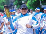 Pemkot Tangsel Lepas Kirab Obor Porprov VI Banten Menuju Tangerang Pemkot Tangsel Lepas Kirab Obor Porprov VI Banten Menuju