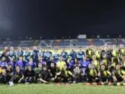 Jajal Lampu Stadion Benteng Rebond, Forkopimda Tanding Lawan Wartawan Jajal Lampu Stadion Benteng Rebond, Forkopimda Tanding Lawan Wartawan